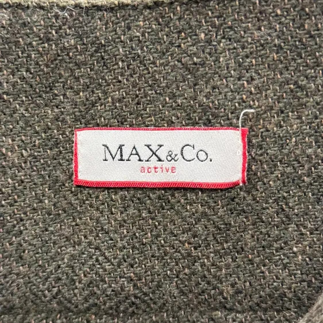 MAX&Co. 카키 버튼 디테일 스커트 상품이미지4