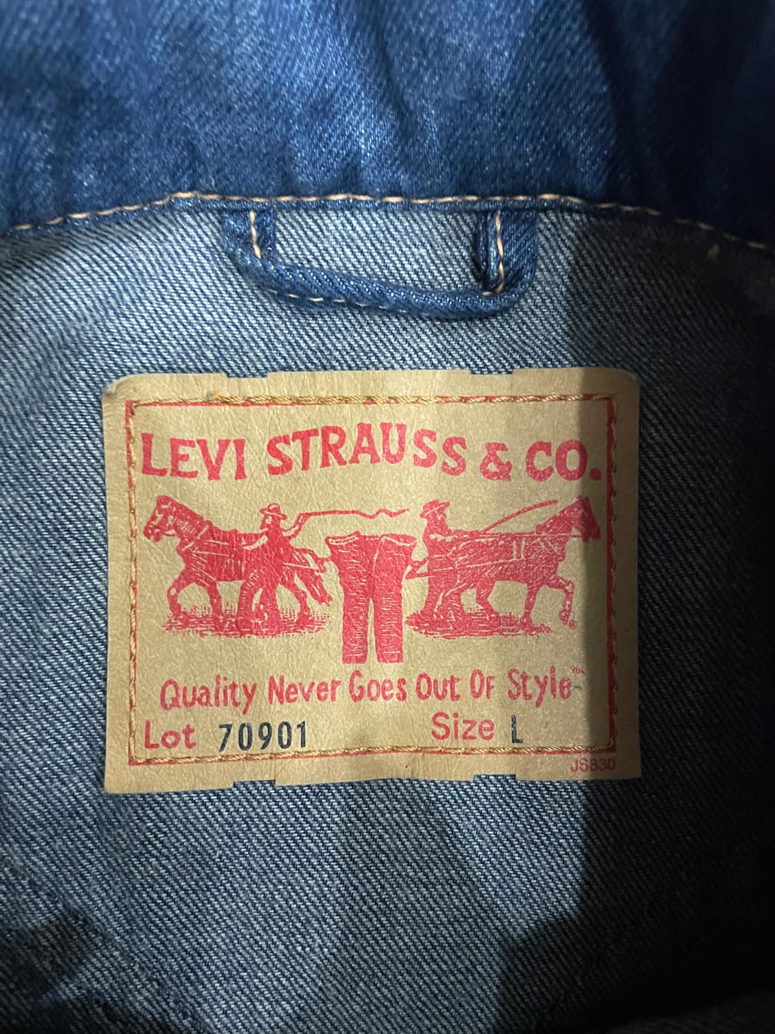 00s 리바이스 타입원 TYPE1 트러커 데님 자켓 상품이미지7