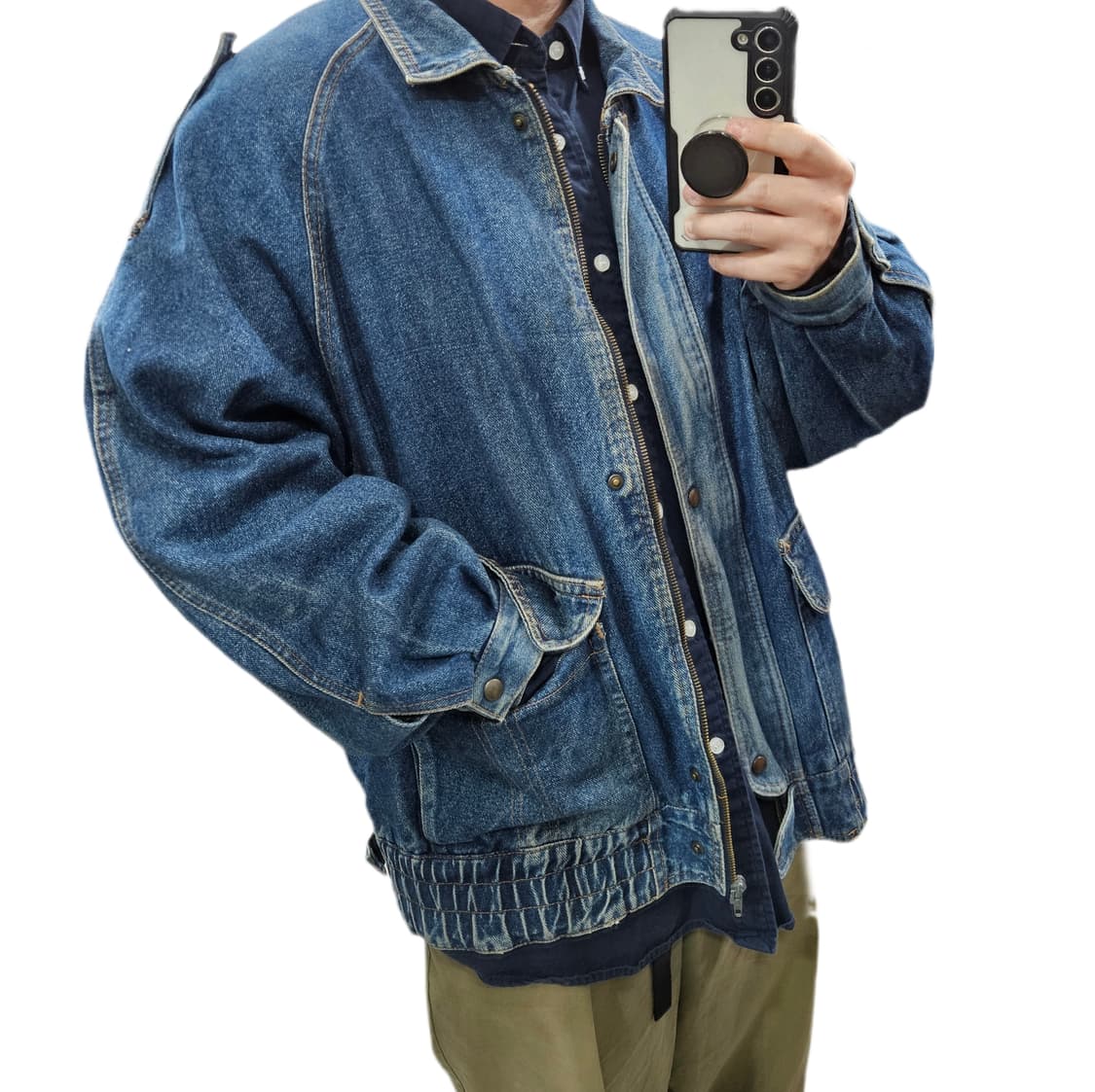 80s-90s 유고슬라비아 빈티지 Astibo 데님 워크자켓 상품이미지1