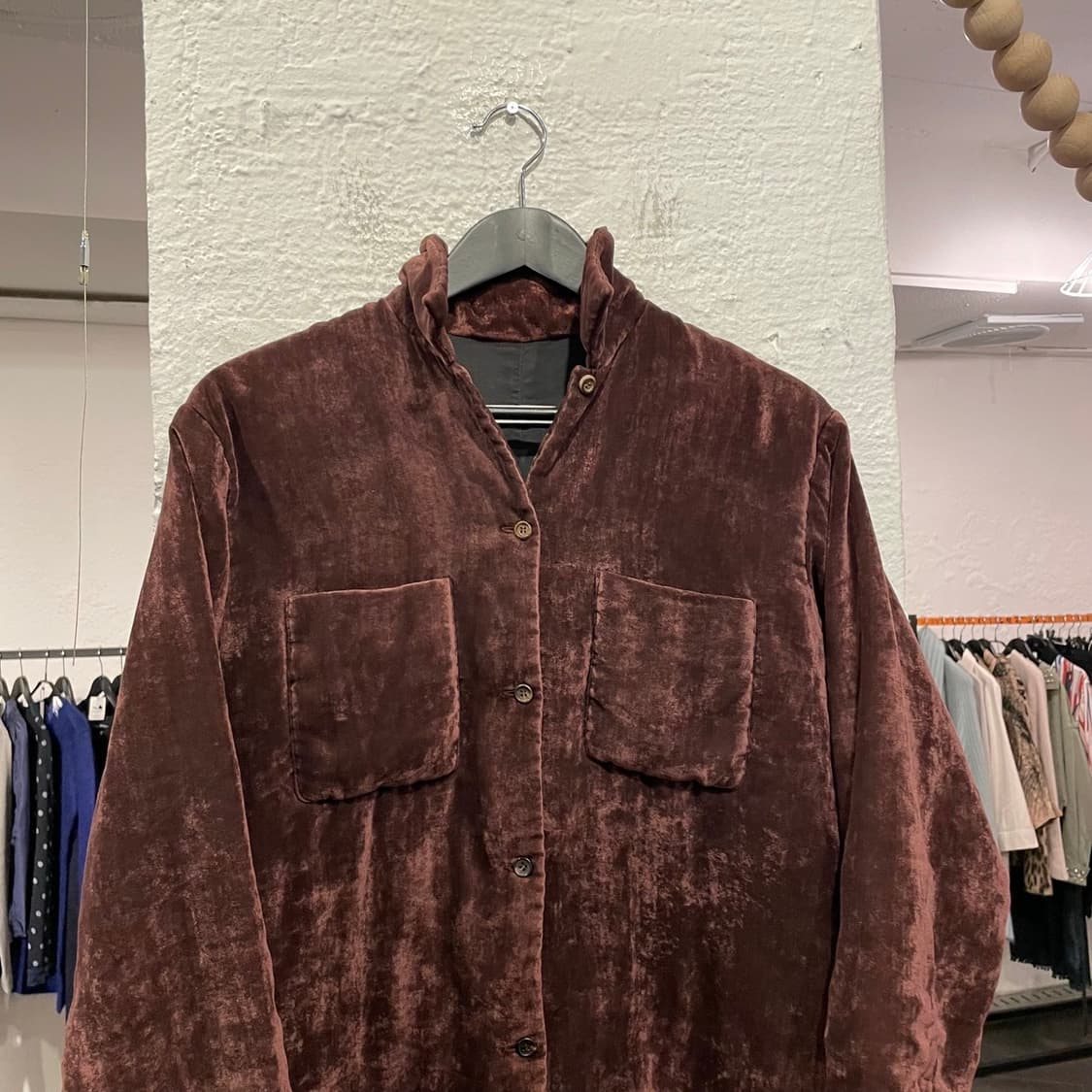 질샌더 벨벳 자켓 상품이미지2