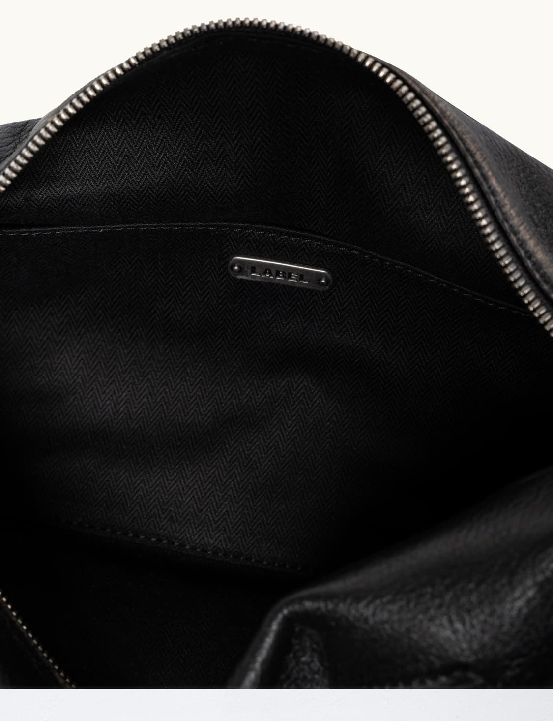 라벨아카이브 가방 숄더백 Ron bag black tan 상품이미지3