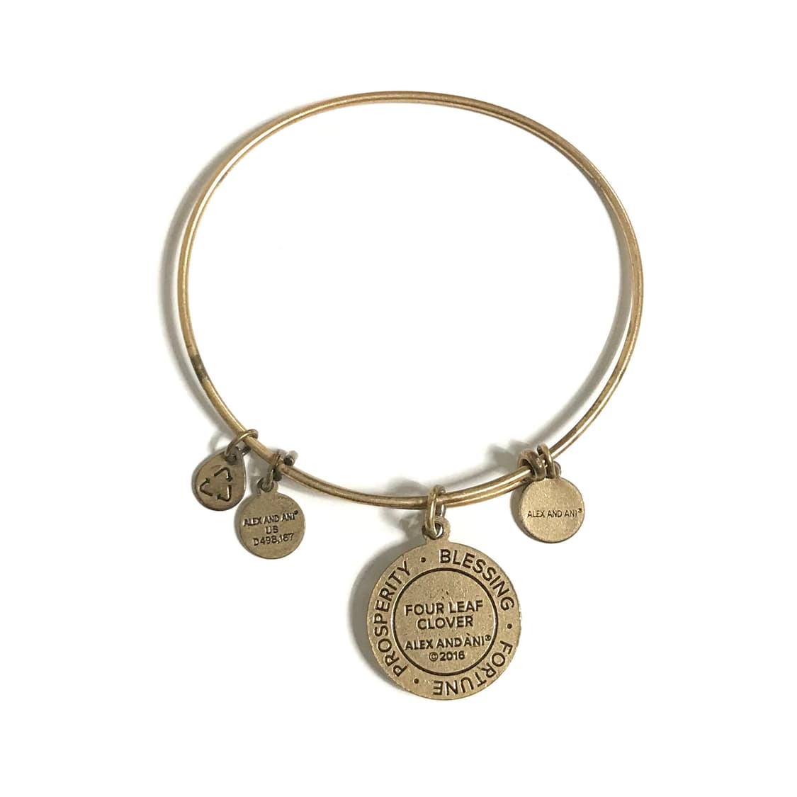 미국 빈티지 네잎클로버 팔찌 엔틱 보헤미안 모리걸 히피 y2k 키치 갸루 상품이미지2