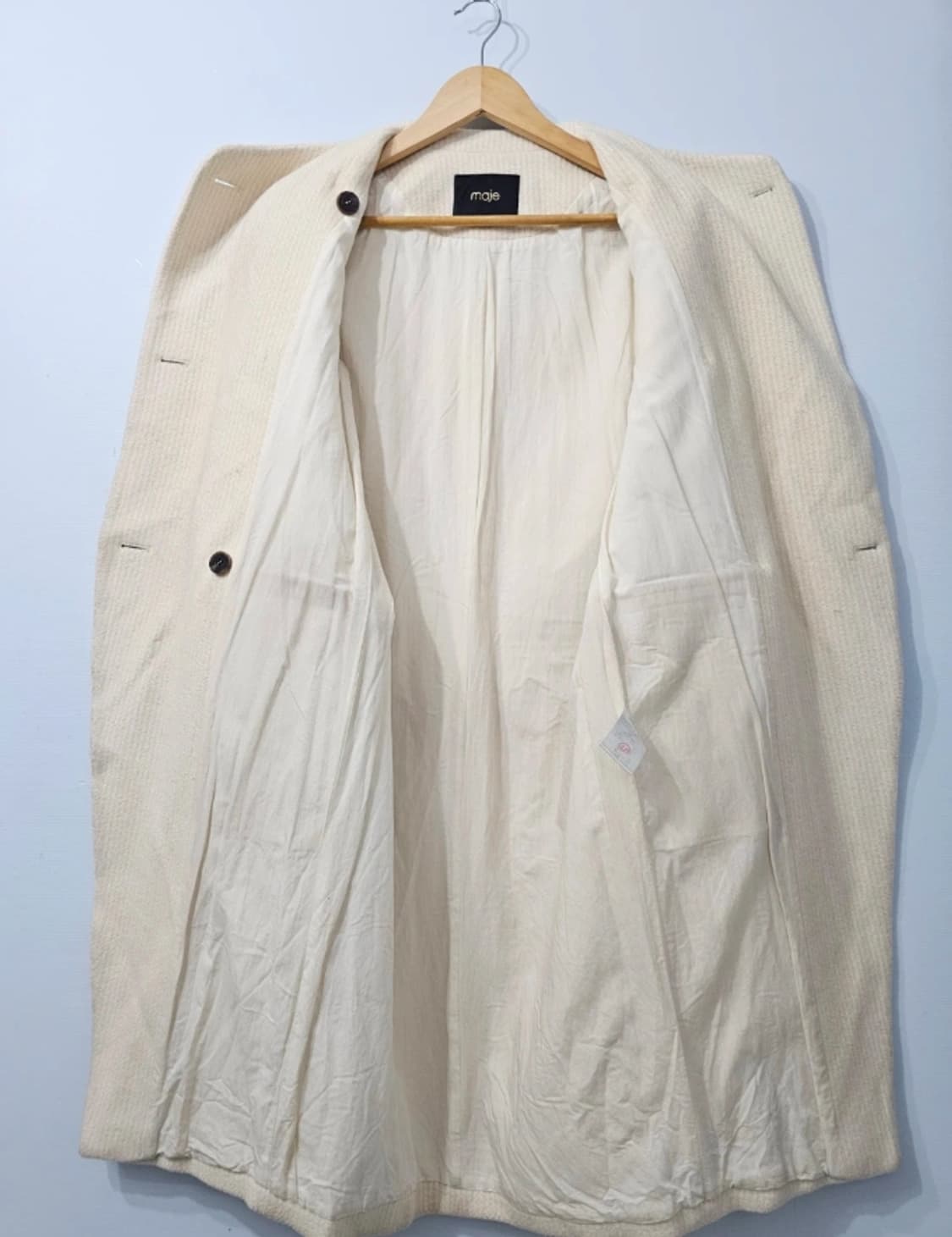 한섬 마쥬 더블 롱코트 ~55 상품이미지4