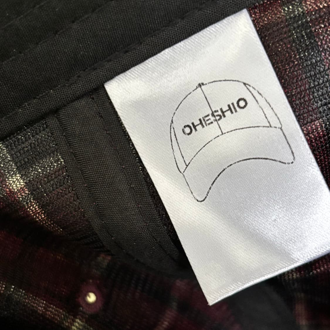 [OHESIO] 오헤시오 체크 볼캡 상품이미지5