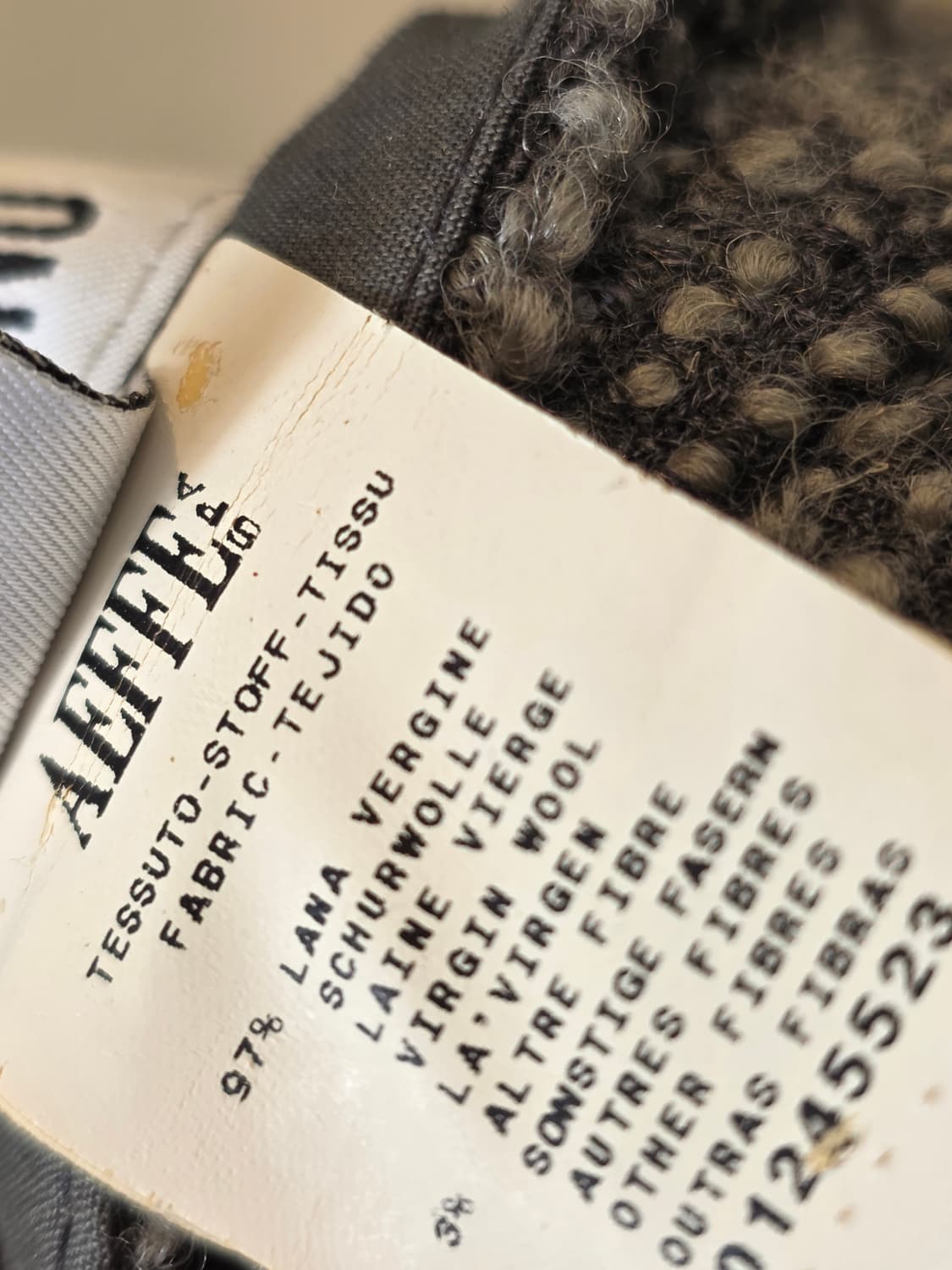 모스키노 트위드 버진울스커트44 상품이미지7