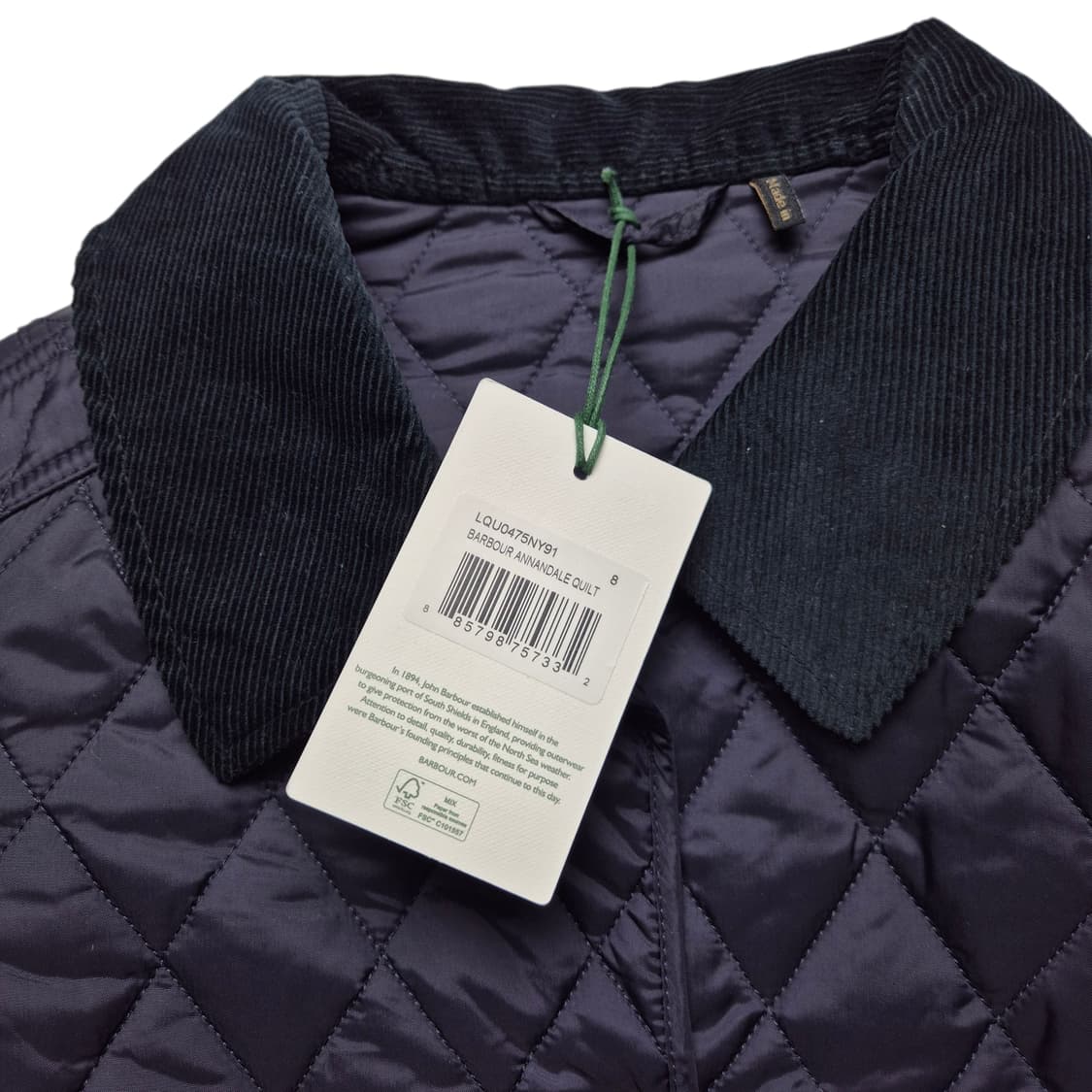 [새상품][8] 바버 아난데일 퀄팅자켓 상품이미지6