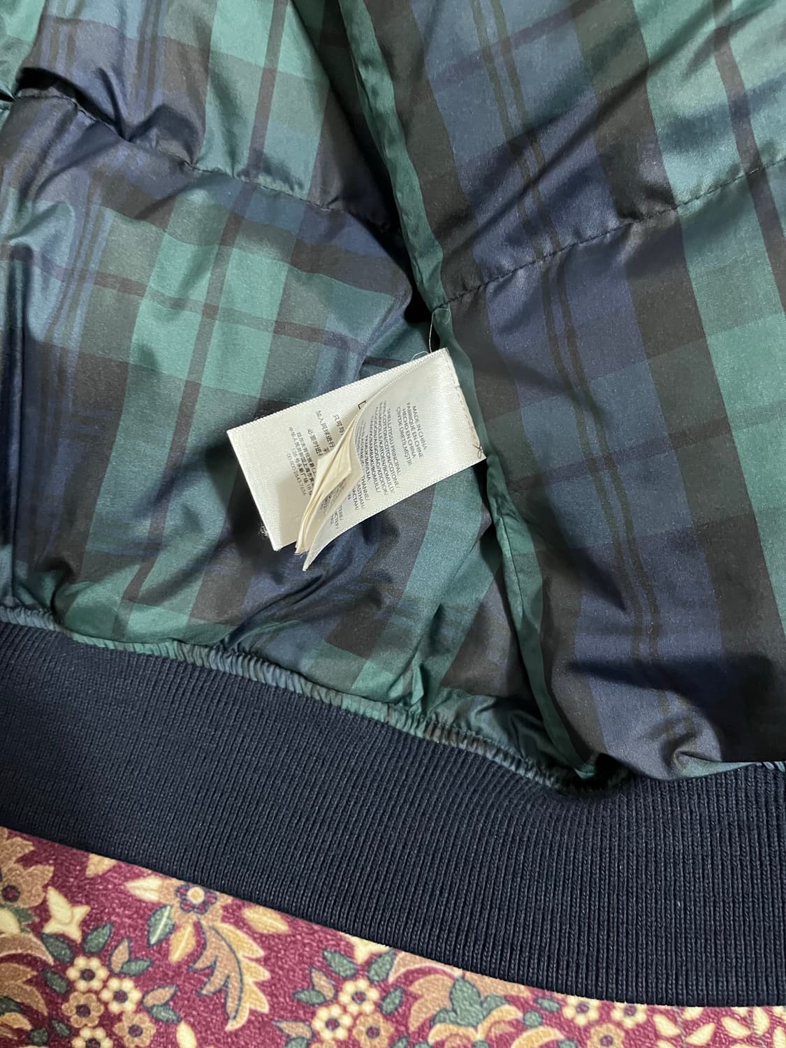 팔라스 폴로 코듀로이 패딩 사이즈 라지 상품이미지5