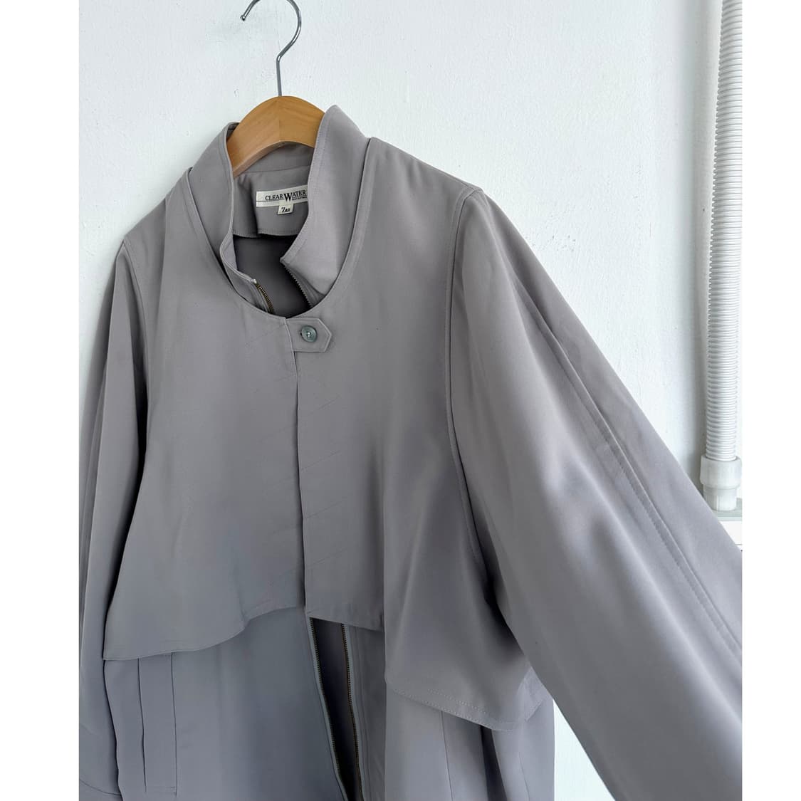 Double layer loose mid jacket 상품이미지1