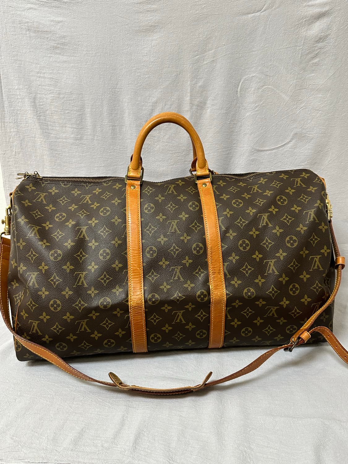 루이비통 모노그램 여행용 보스턴백 키폴 55 반둘리에 상품이미지3