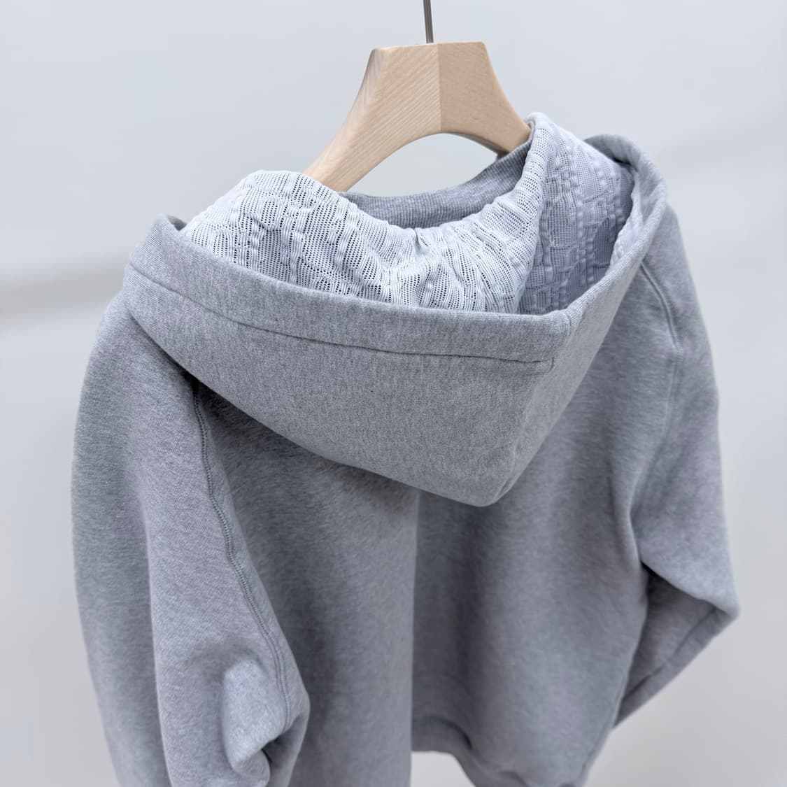 [S+급/2XL] 디올 오블리크 스웻셔츠 믹스 후드티 그레이 상품이미지6