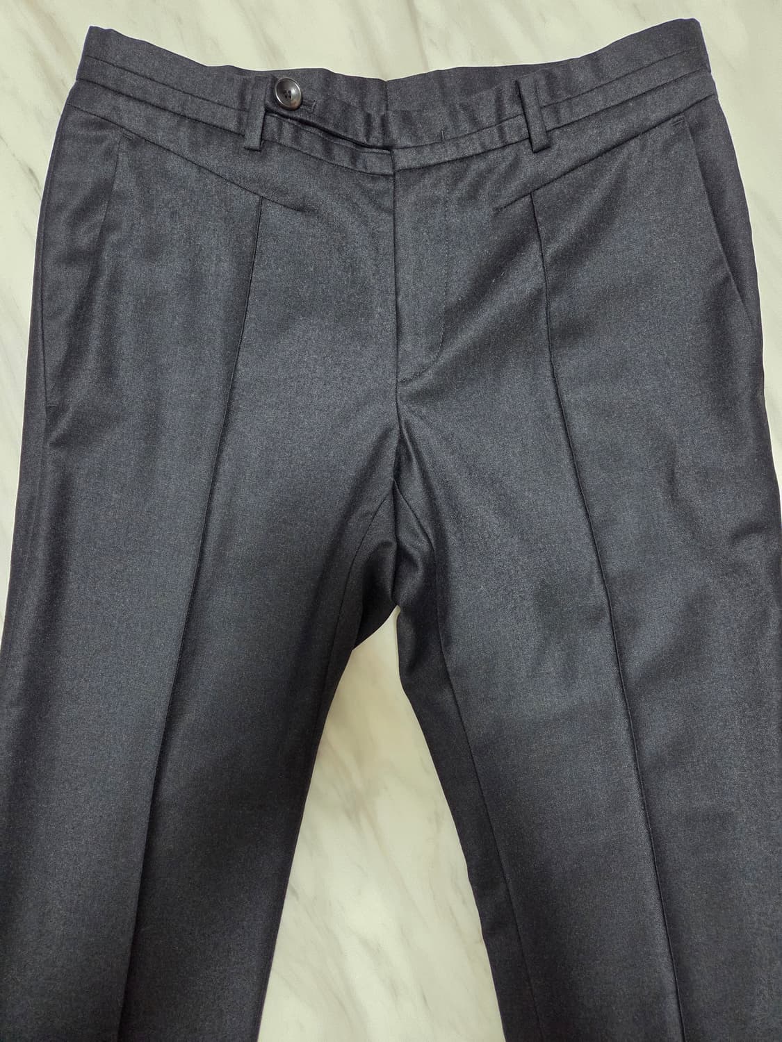 솔리드옴므 그레이 슬랙스 상품이미지3