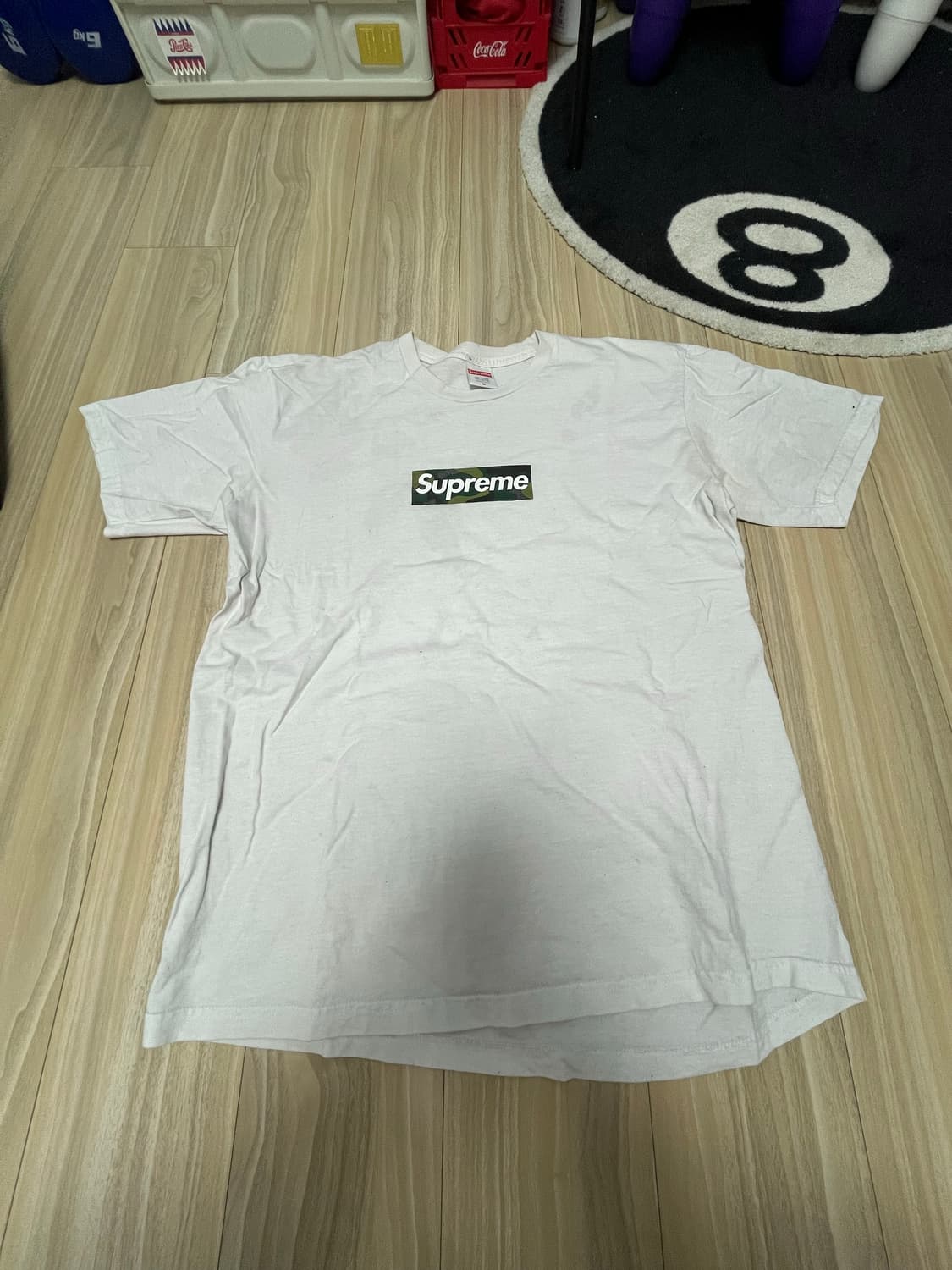 슈프림 박스로고 카모 티셔츠 상품이미지1