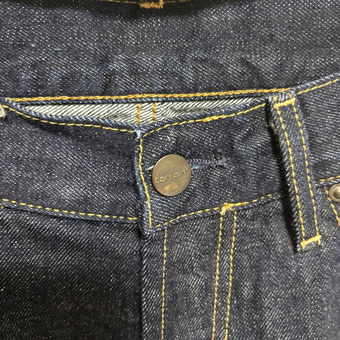 칼하트 MARLOW PANT 생지 데님 말로우 팬츠 / W30, L32 상품이미지6