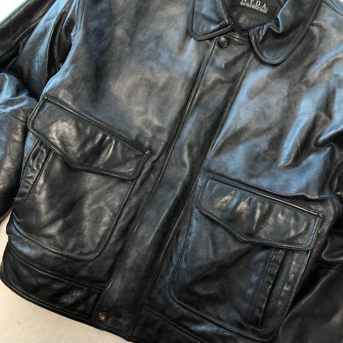 빈티지 워시드 A2 봄버자켓 상품이미지5