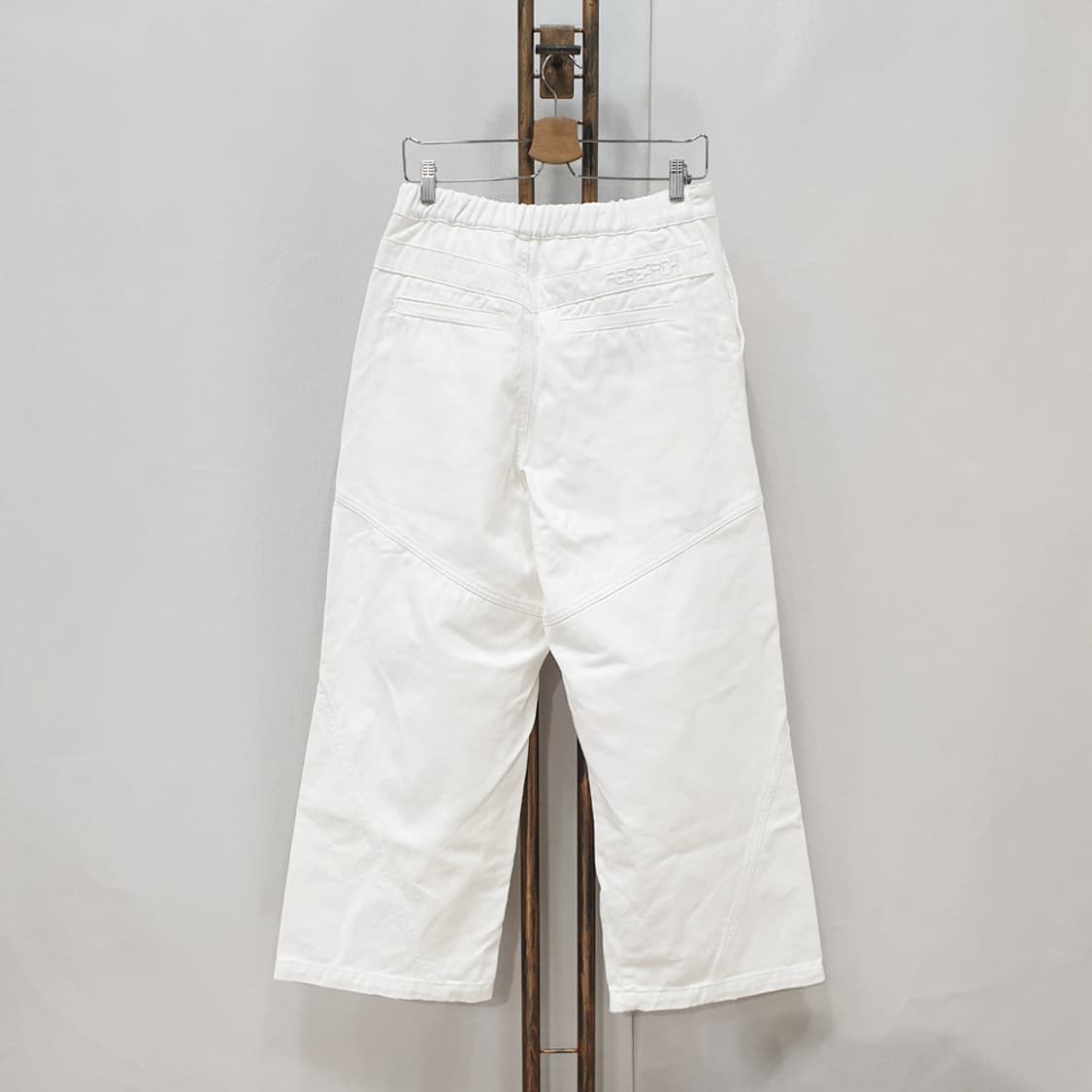 FDR 화이트 와이드 데님 팬츠 상품이미지2