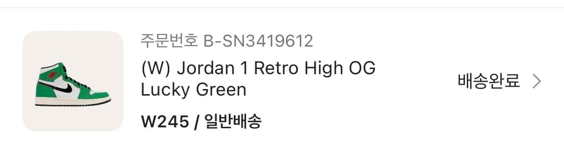 나이키 에어 조던 1 레트로 하이 OG 럭키 그린 W245 상품이미지5