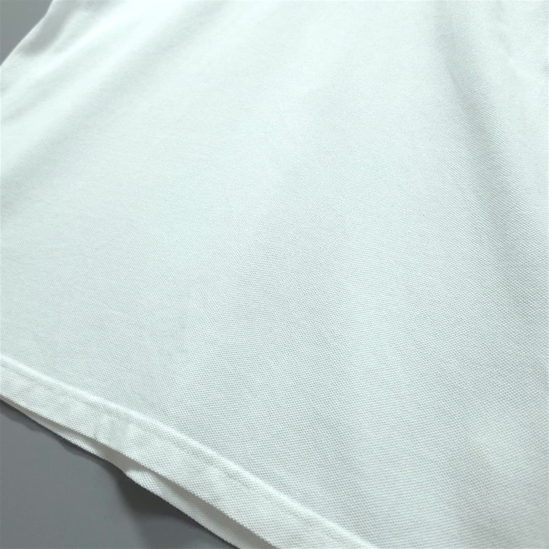 [M] 라코스테 화이트 코튼 PK 반팔 카라티셔츠 상품이미지5