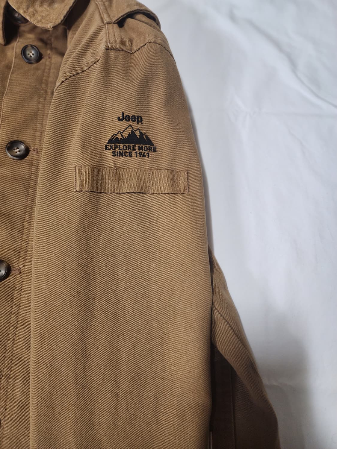 Jeep 워크 자켓 카멜 S(90) 상품이미지5