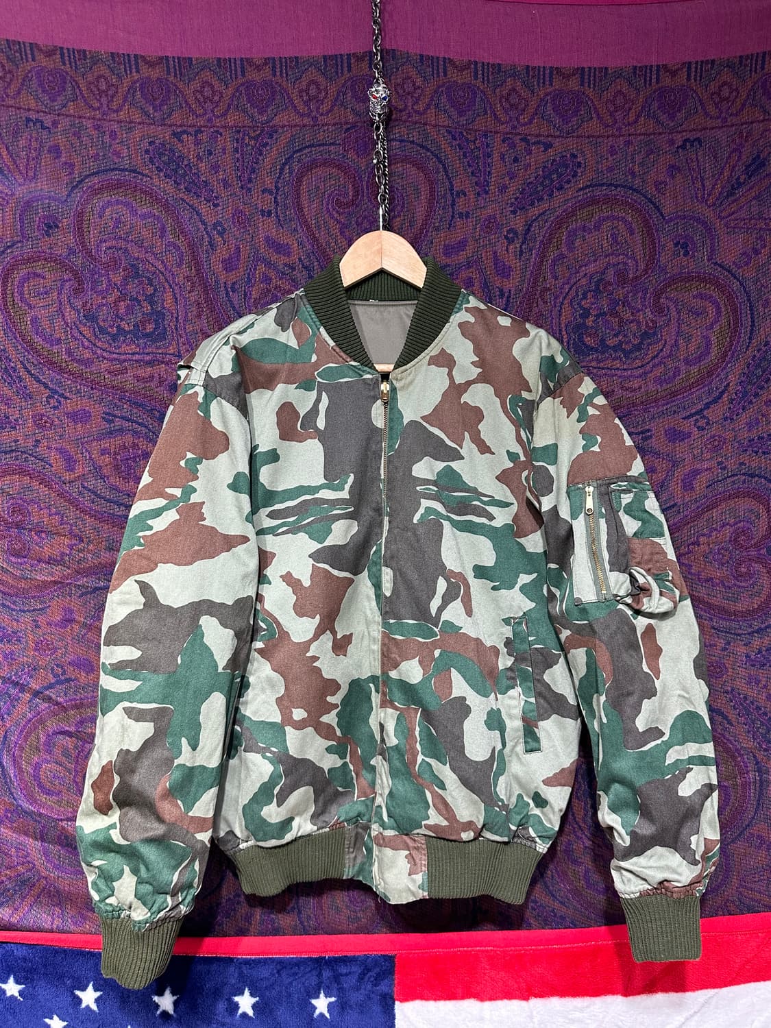 일본 자위대 공군 리버시블 항공점퍼  상품이미지7