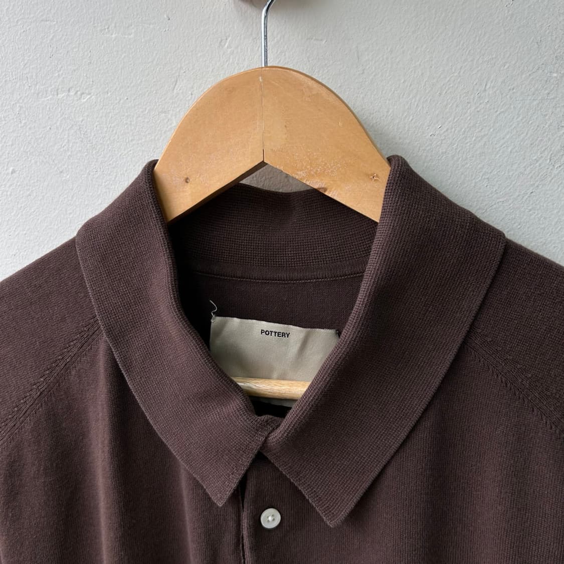 16755 - 포터리 브라운 반팔 카라티 상품이미지3