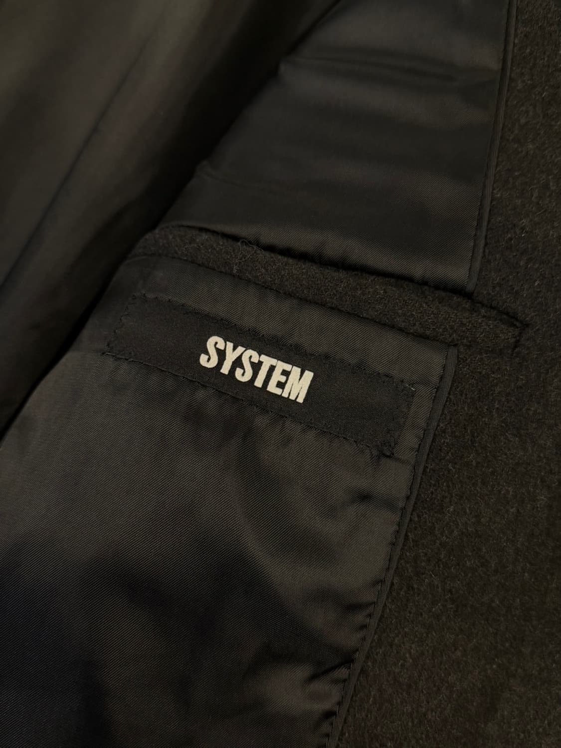 시스템 체스터필드 코트 100 상품이미지9