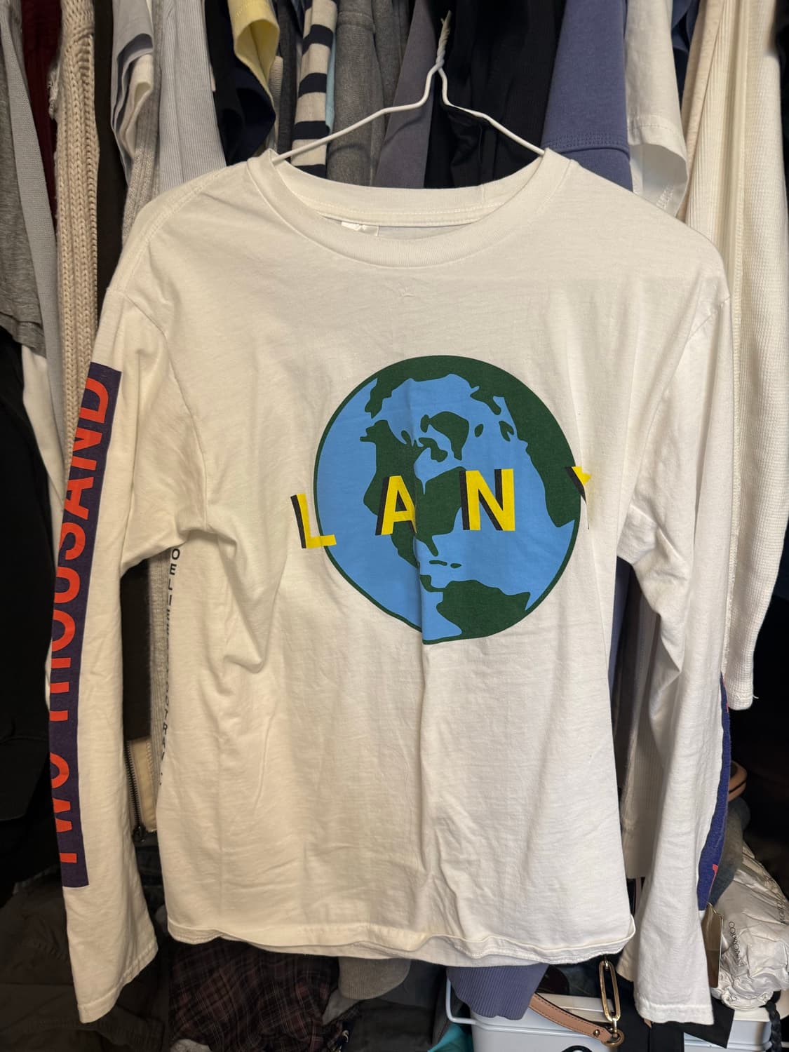 LANY 내한 콘서트 티셔츠 상품이미지1