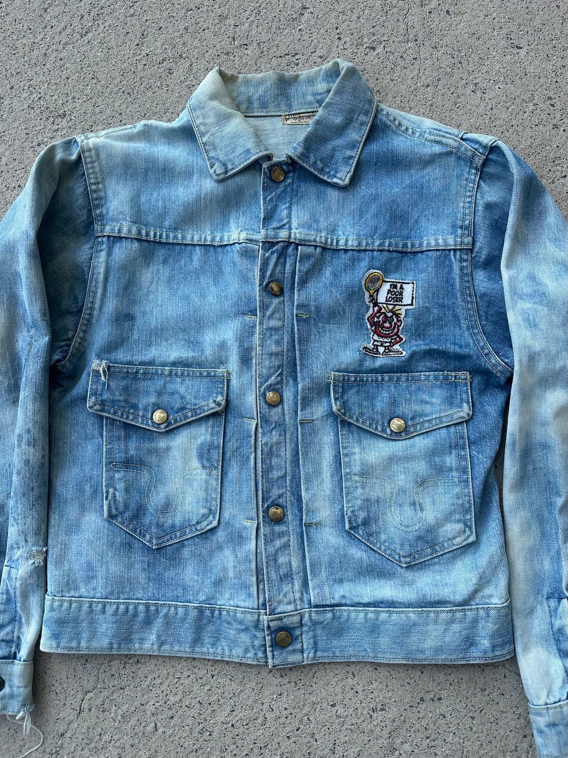 60s USA Big Smith 2nd Denim Jacket 상품이미지2