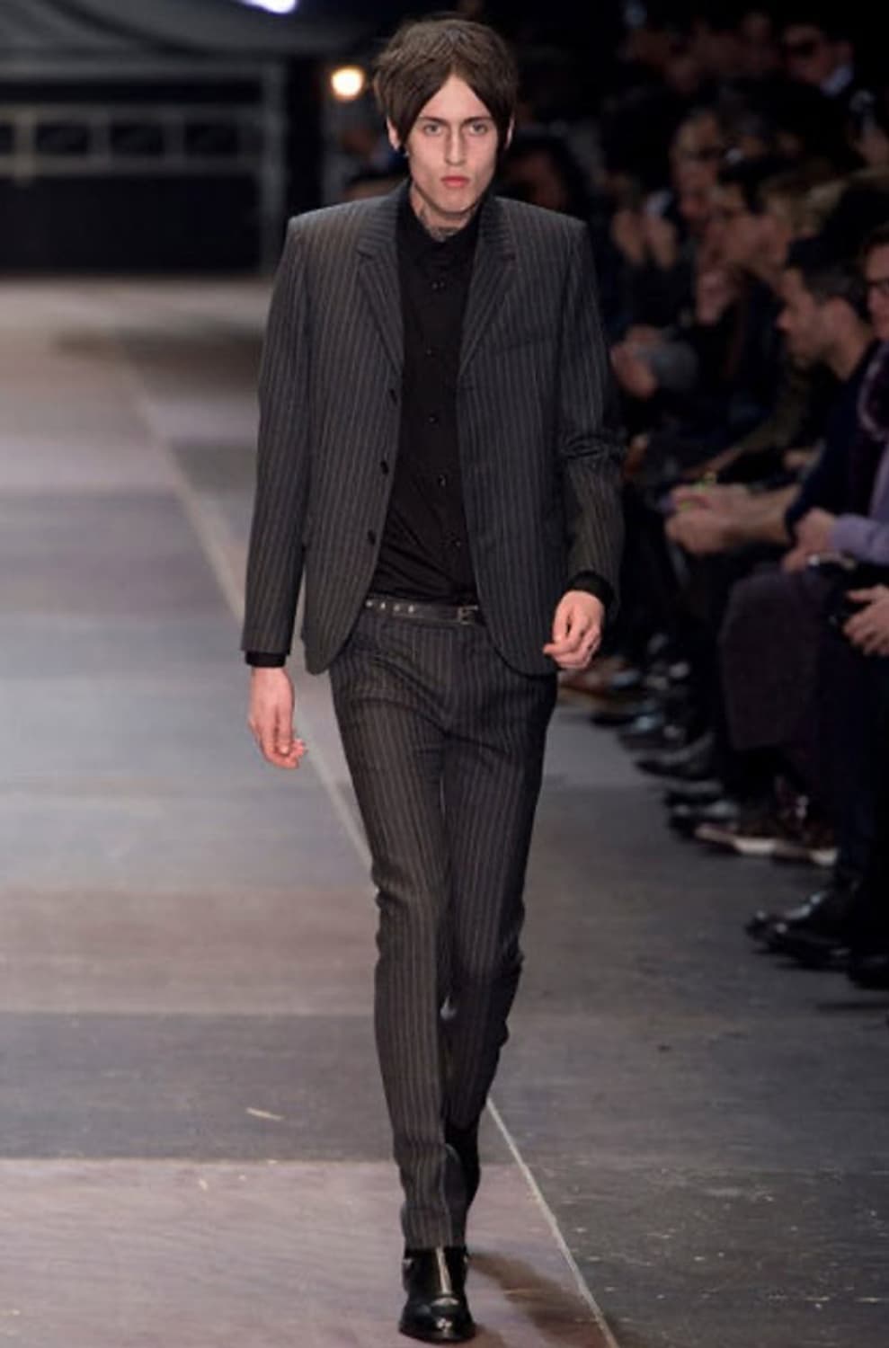생로랑 13FW 스트라이프 3버튼 GD 블레이저 상품이미지10