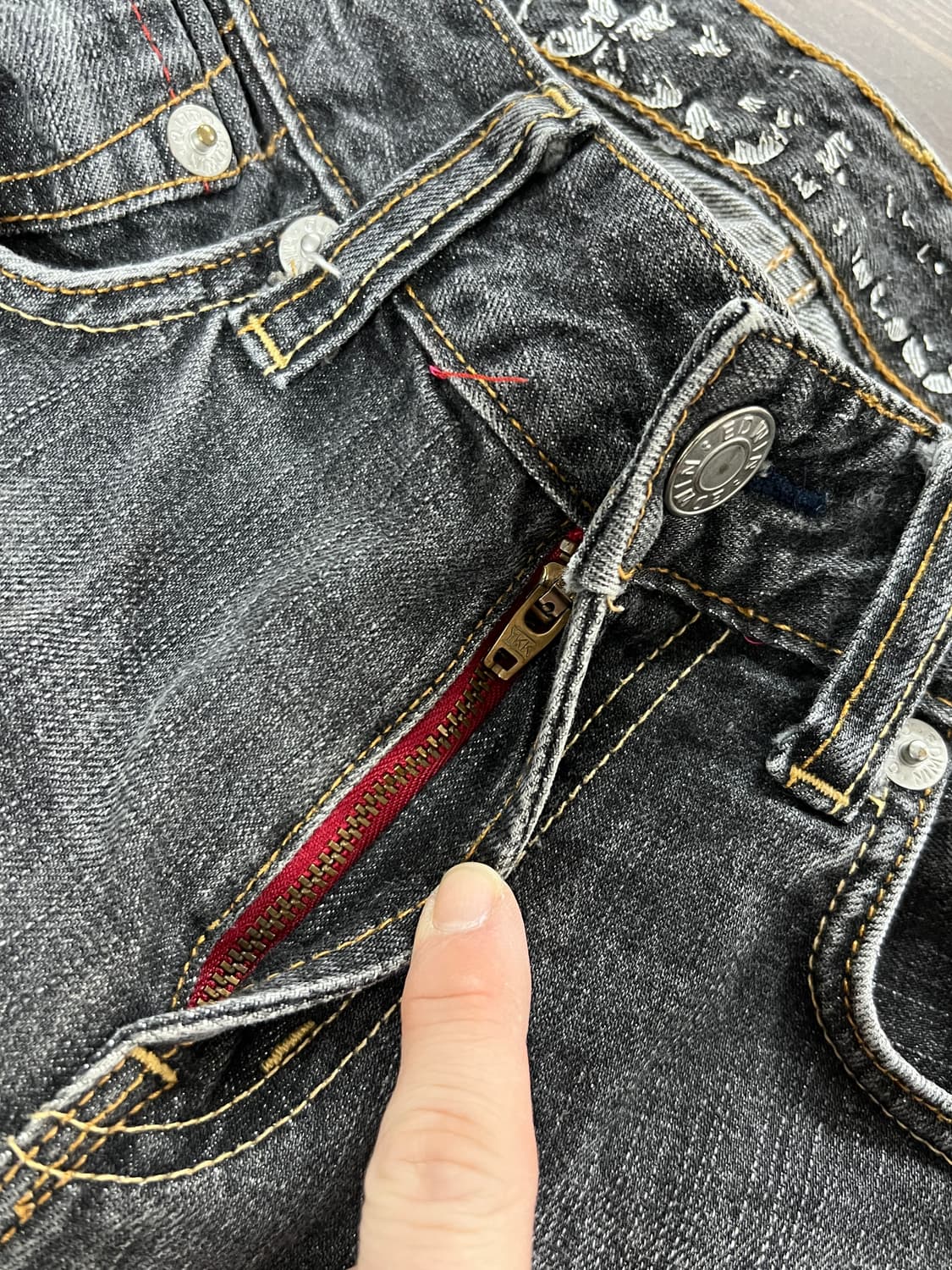 Japan Edwin 재팬 에드윈 진스 503 흑청 데님 팬츠 상품이미지5