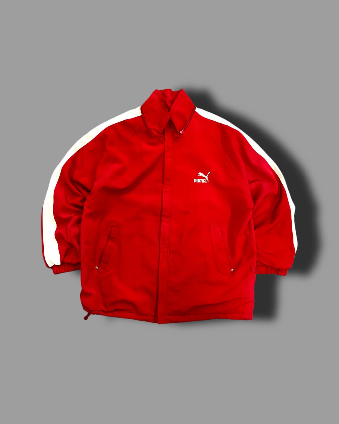 푸마 레드 사이드 라인 점퍼 상품이미지4