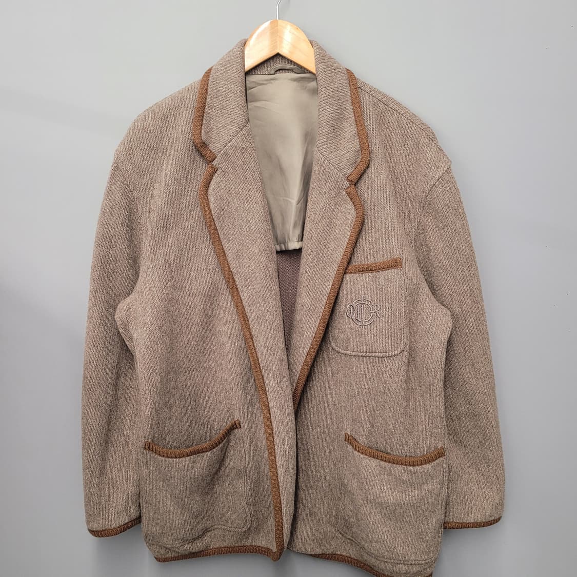 Christian Dior 크리스천 디올 80-90's 울 니트 자켓 상품이미지1