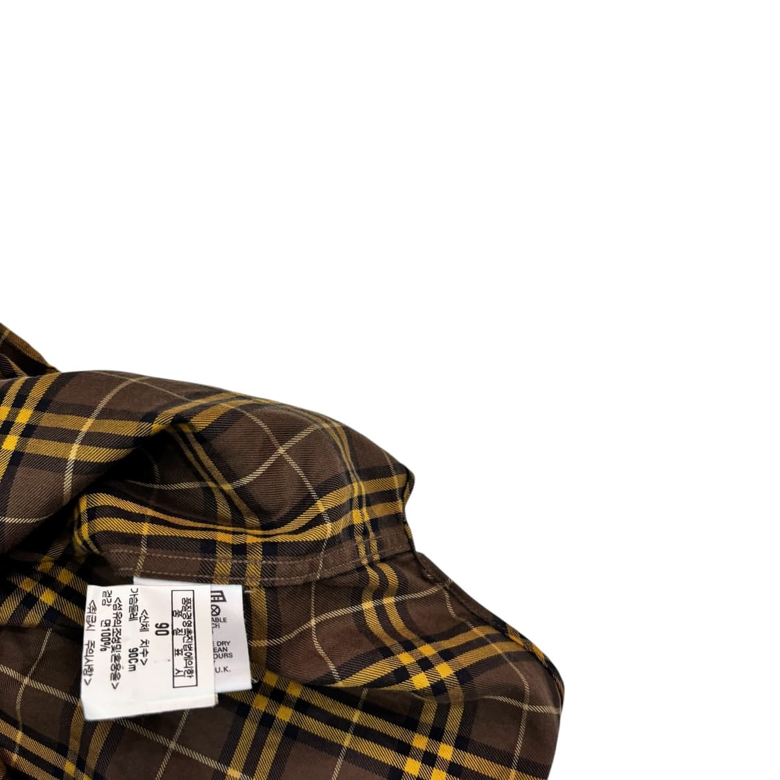 버버리 브라운 노바 체크 셔츠 상품이미지4