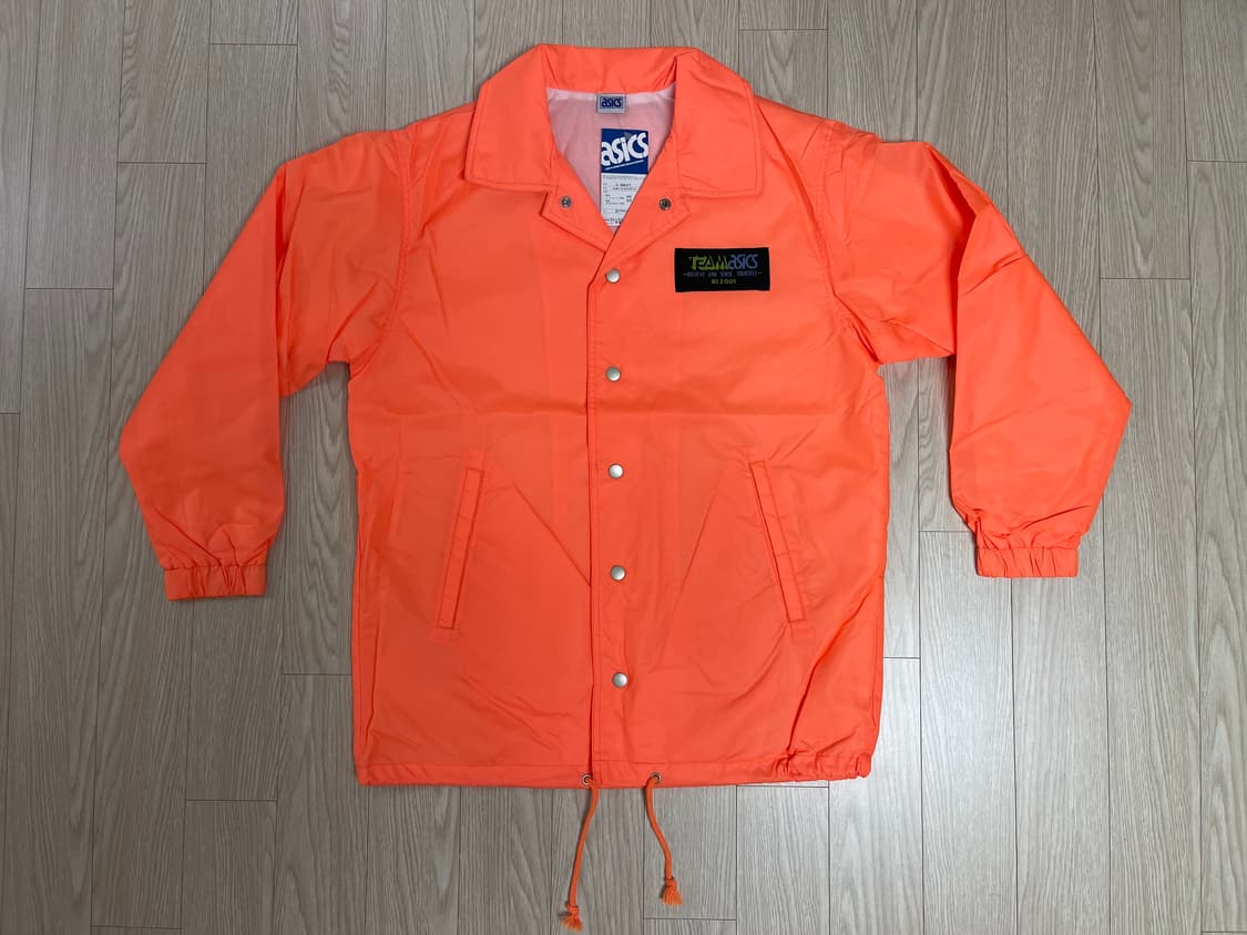 아식스 00s 올드 코치 자켓 ASICS OLD 2000 오렌지 M 상품이미지1