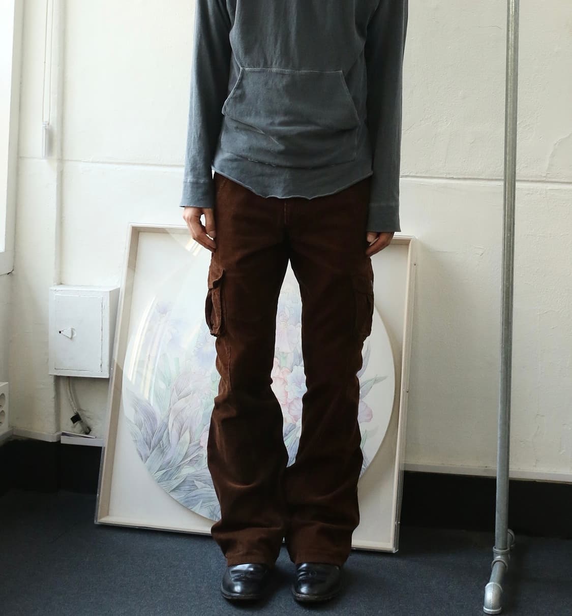 Lee 브라운 카고 부츠컷 팬츠 상품이미지1