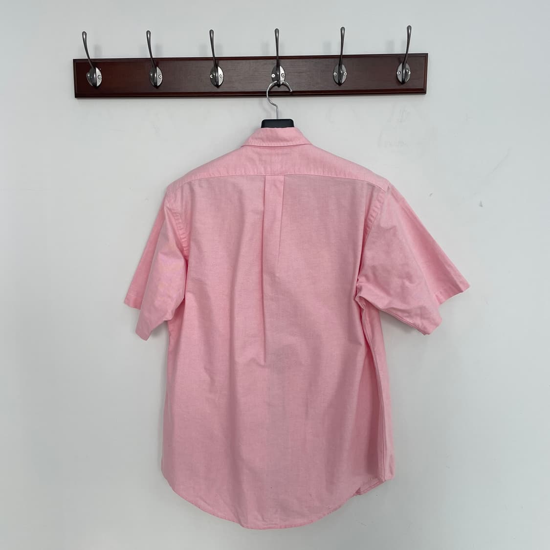 폴로 랄프로렌 옥스포드 반팔 핑크 셔츠 상품이미지3