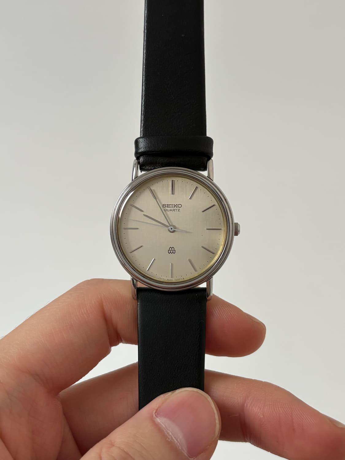 1980s Champagne Dial Silver Twin Quartz 상품이미지2