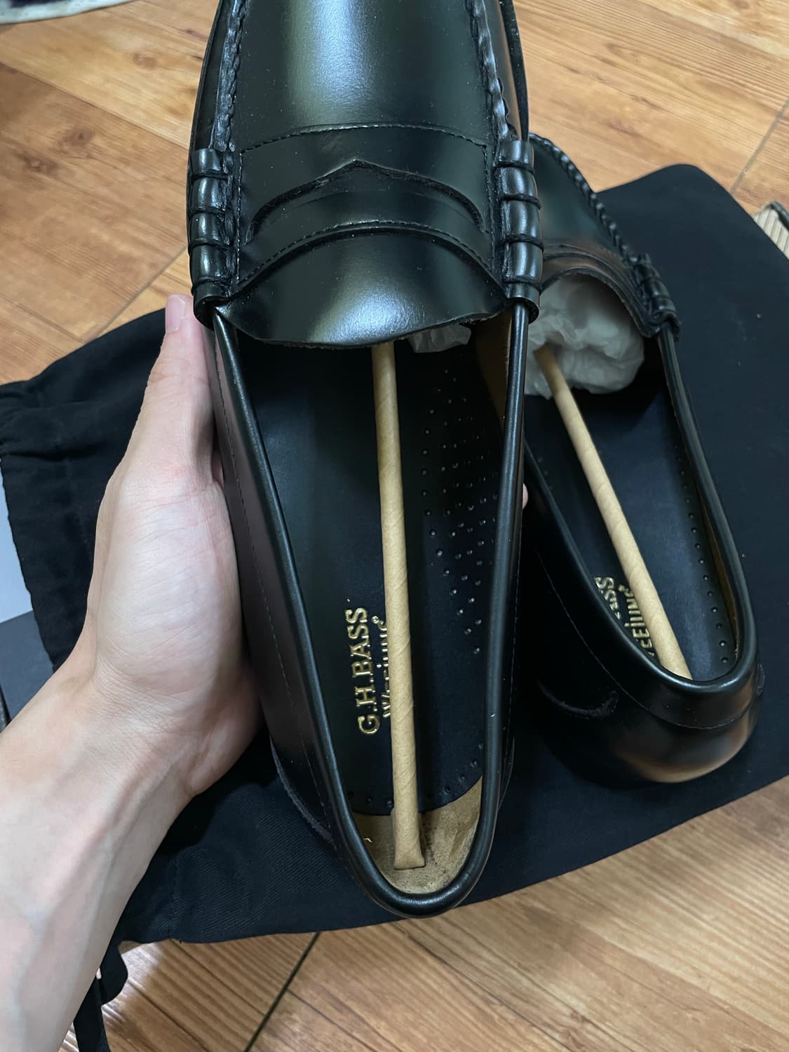 [285]GH BASS 위준 라르손 로퍼 홍창 새제품 상품이미지2