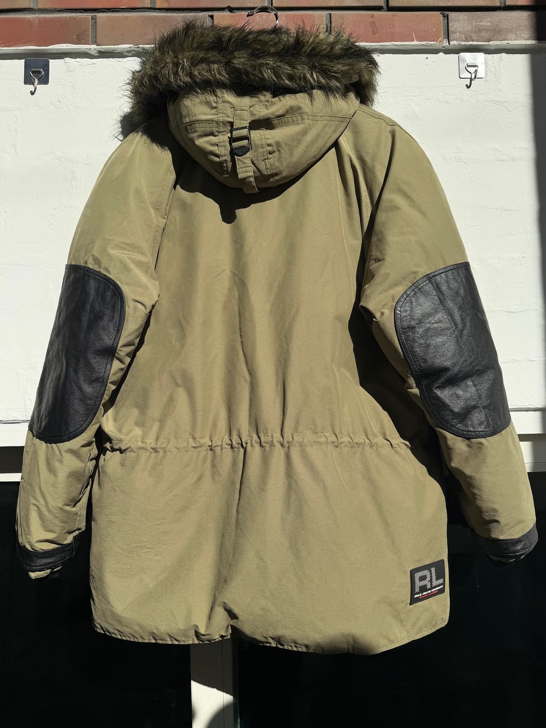 Ralph Lauren Jeans N3B 덕다운 파카 올리브 L 상품이미지7