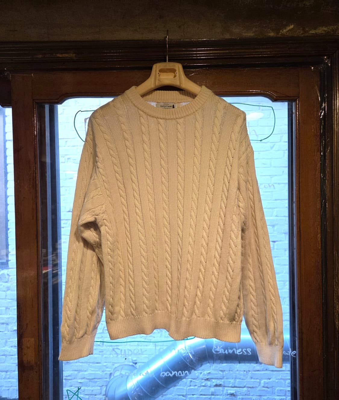 90'S 베네통 케이블니트 상품이미지1