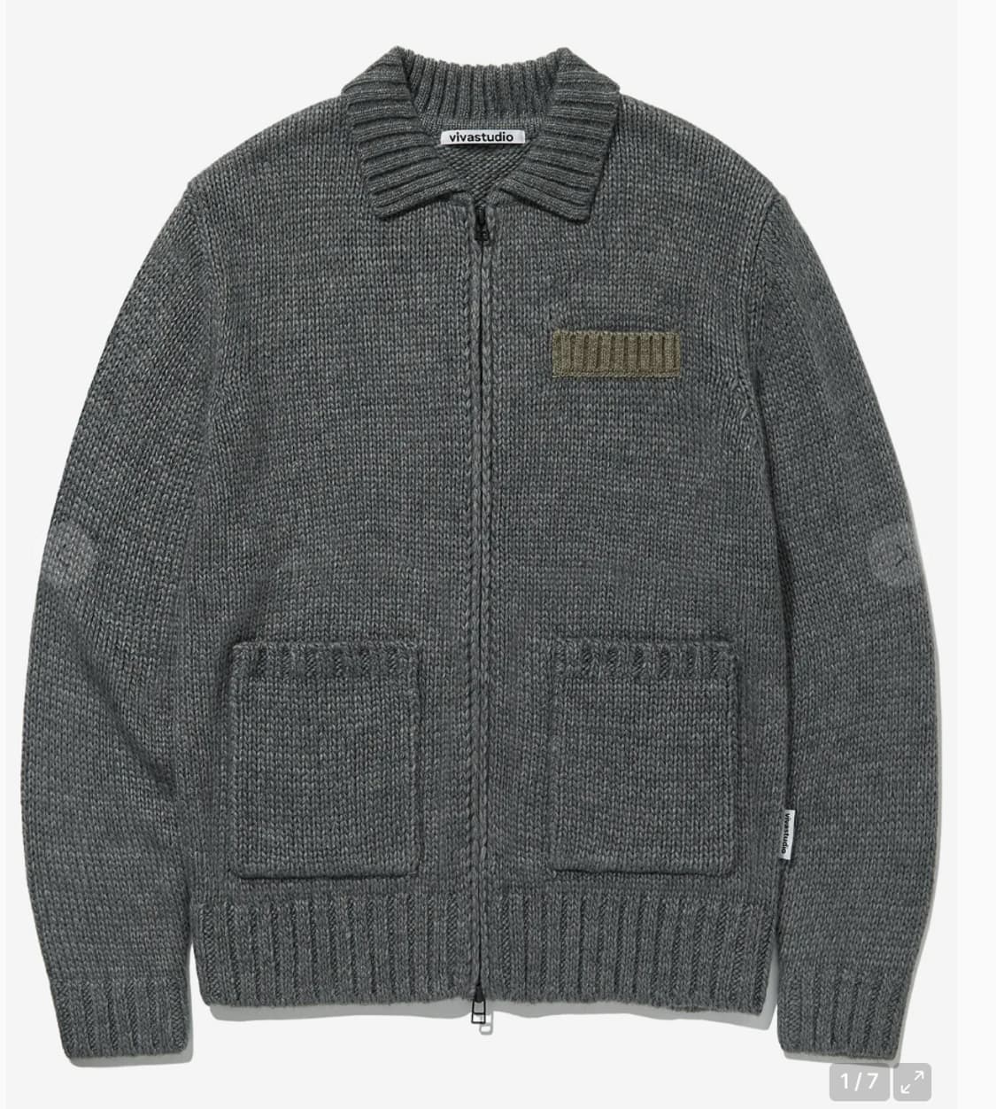 카디건
(비바스튜디오)
CHEST PATCH ZIP-UP CARDIGAN 상품이미지1