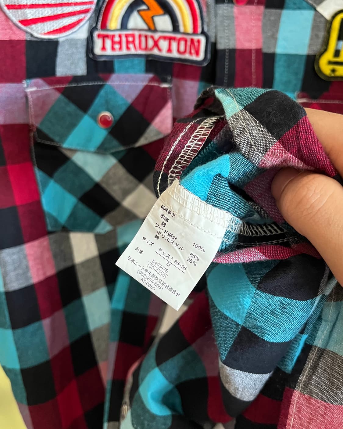 Thruxton Vintage Half Sleeve Check Ahirt 상품이미지8