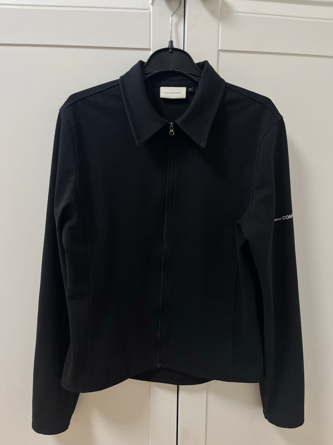 지초이 컴포트 집셔츠 블랙 2 상품이미지1