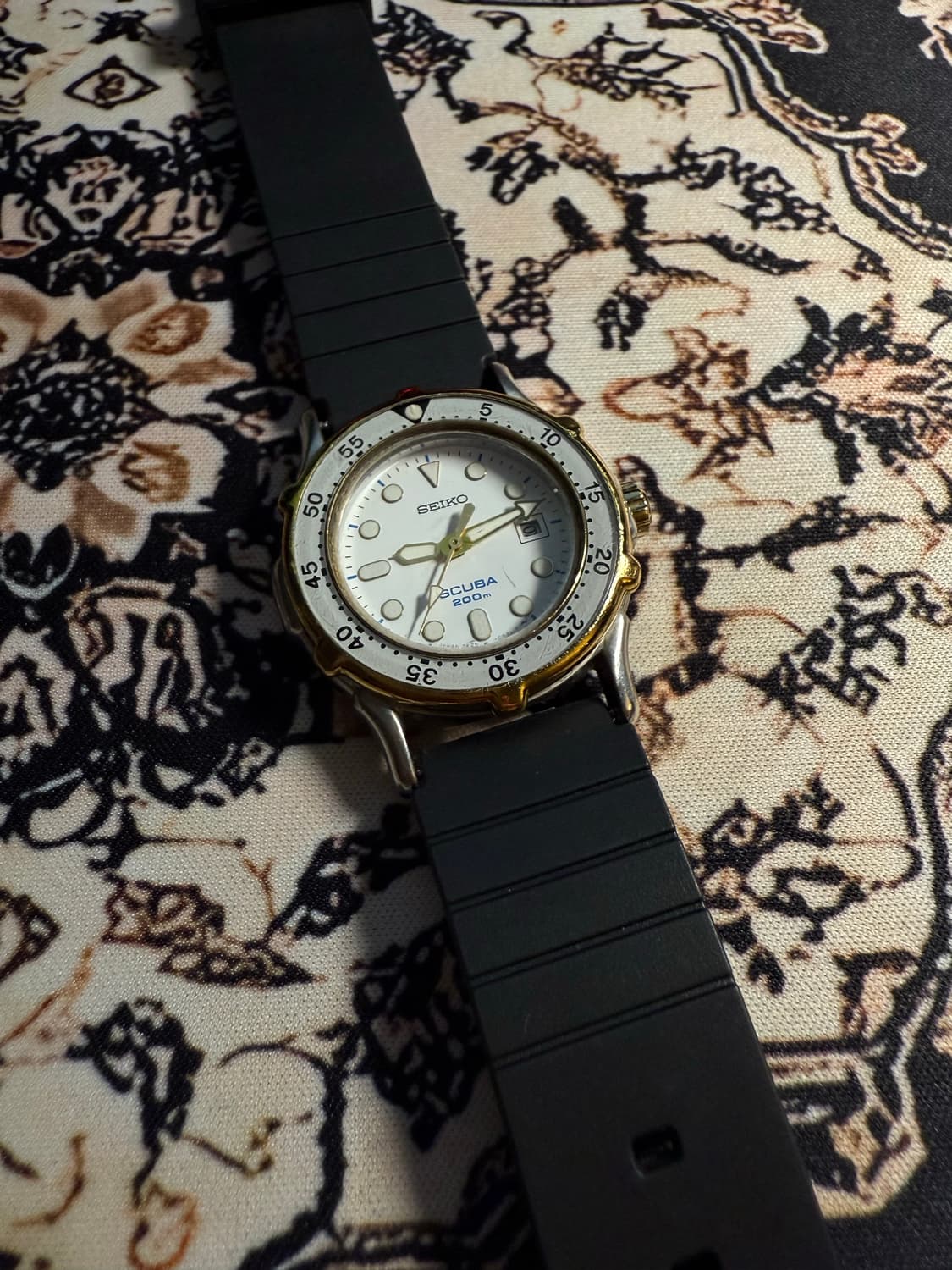 Seiko 빈티지 쿼츠 다이버 여성 시계 상품이미지1
