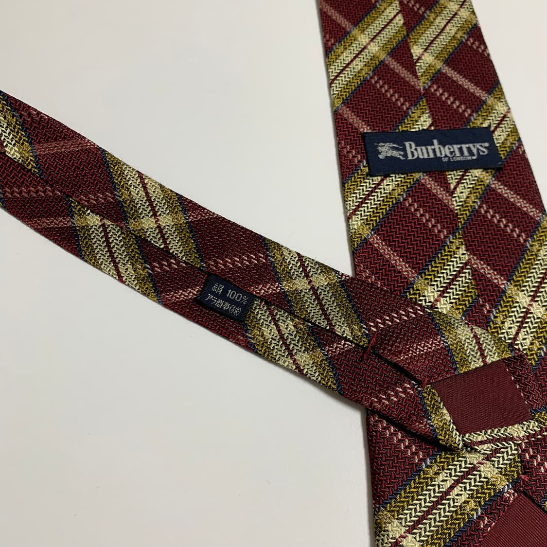 버버리(BURBERRY) 노바체크 명품넥타이 100실크 A등급 8.8cm 상품이미지7