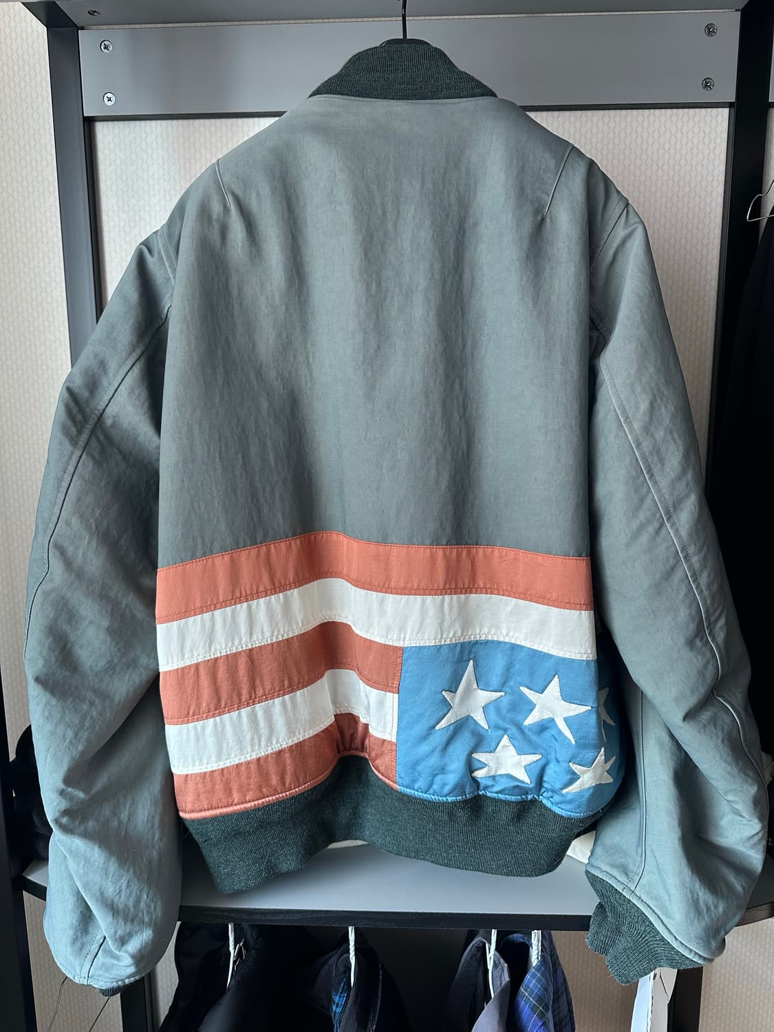 [5] 15aw 비즈빔 성조기 토르손 봄버 상품이미지2