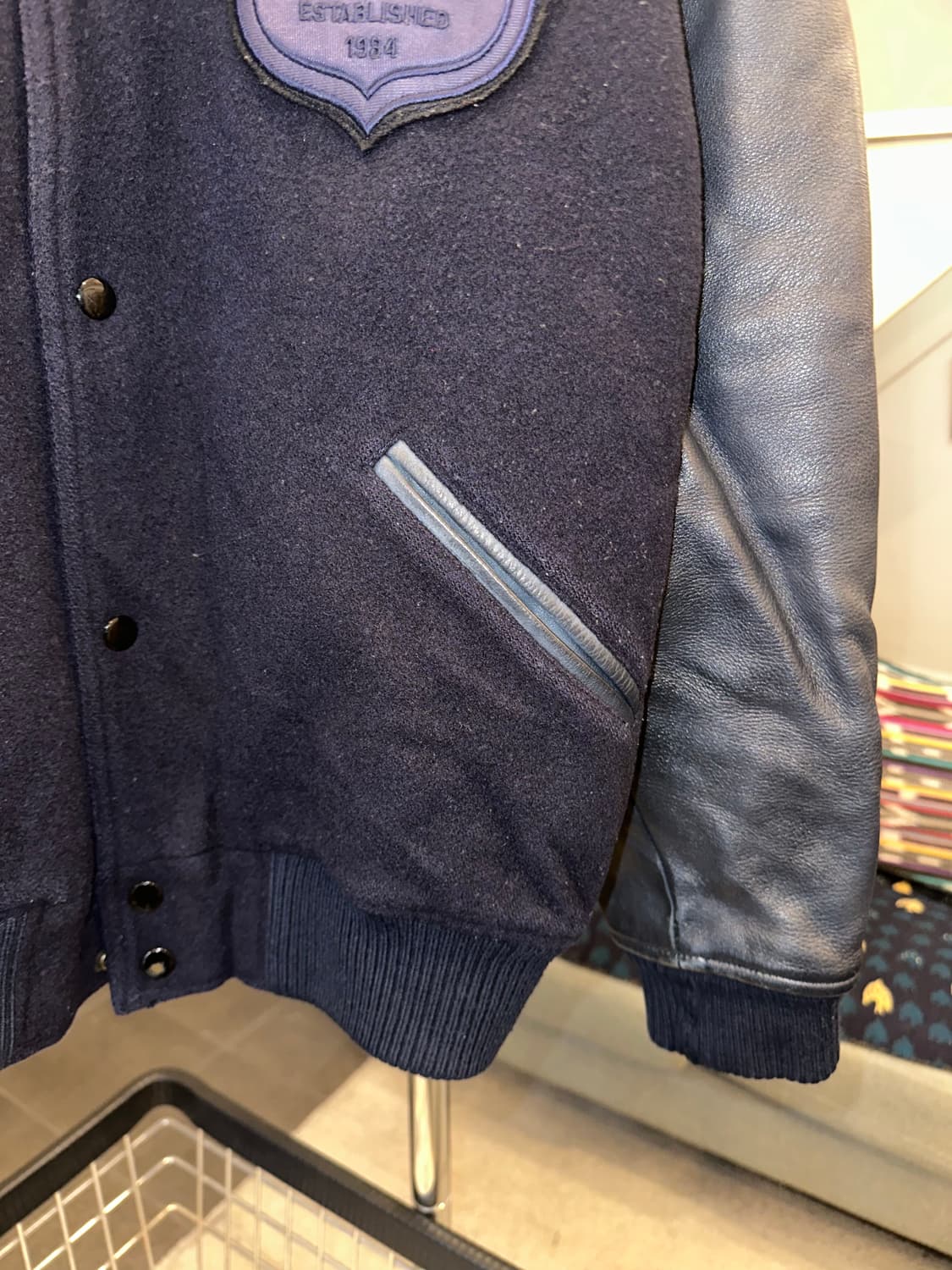 90‘s Just BIGI superior patch varsity JK 상품이미지7