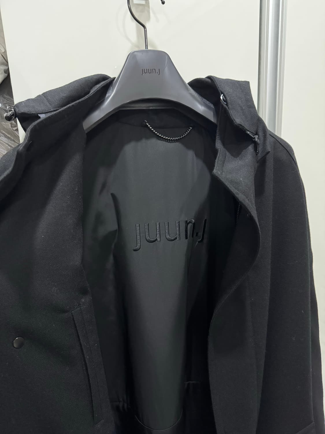 준지 25fw 밀링 울 후드 디테쳐블 코트 48사이즈 상품이미지2