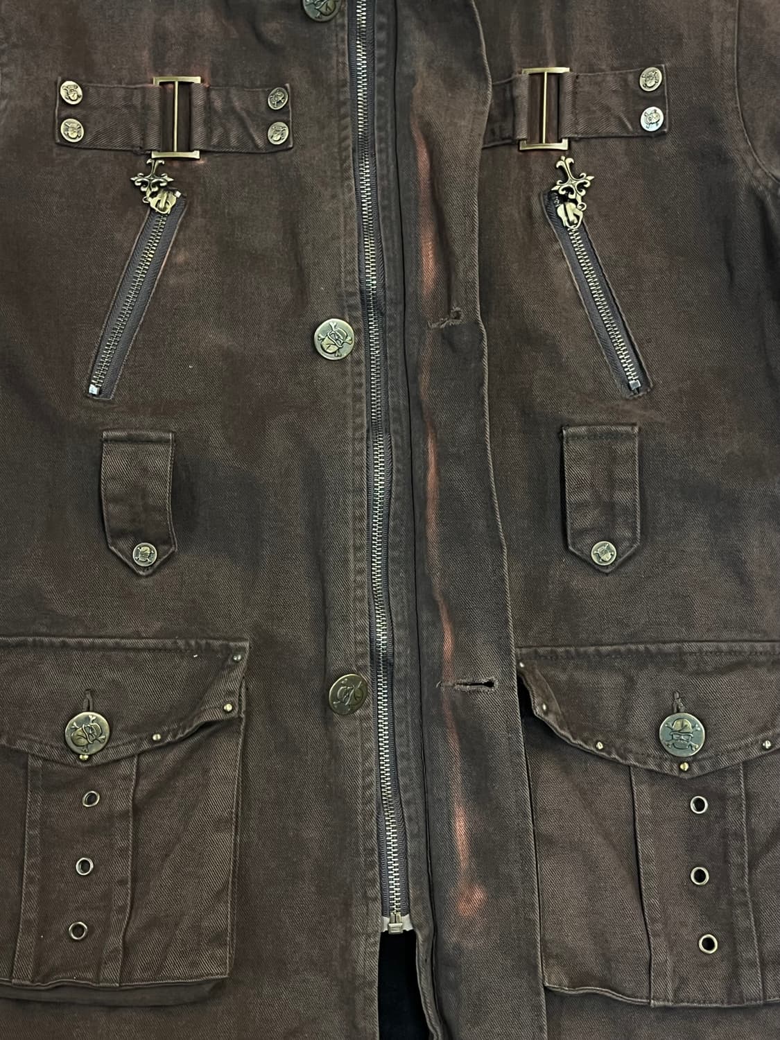 베이프 밀리터리 자켓 브라운 #csz2152 상품이미지5