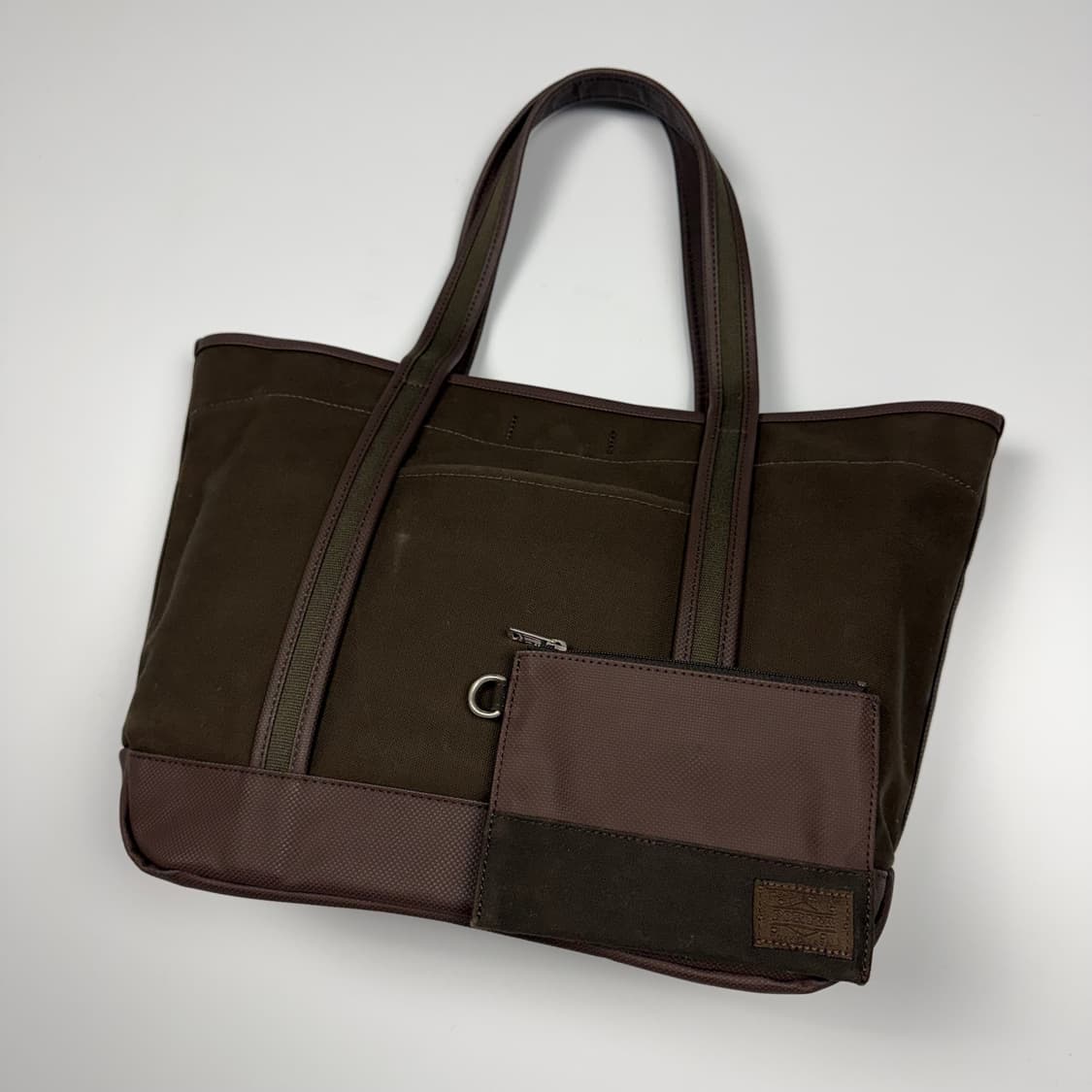 요시다포터 걸 토트백 다크브라운 M 상품이미지3