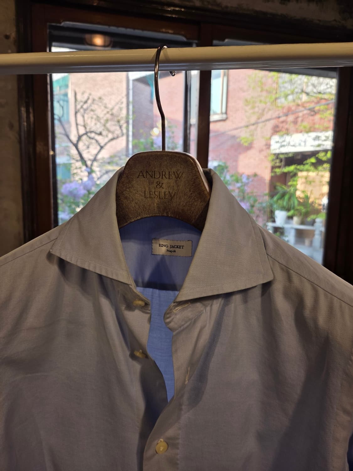 링자켓 나폴리 풀핸드메이드 셔츠 상품이미지7